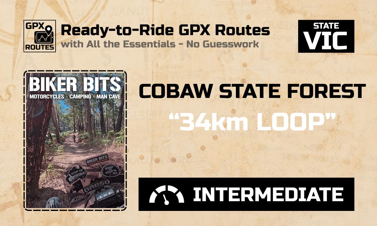 GPX ROUTE – Cobaw State Forest